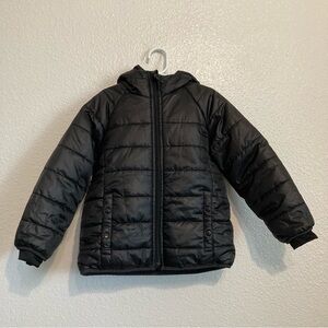 Gap Kids Primaloft Puffer Hooded coat Jacket 4/5 Black